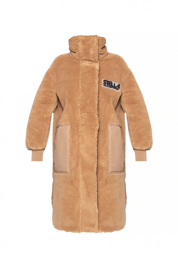 Sky Blue Stella | Faux fur coat Stella McCartney